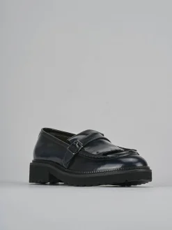 Discount Mocassini tacco 2cm pelle Donna Mocassini