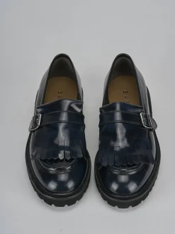 Discount Mocassini tacco 2cm pelle Donna Mocassini