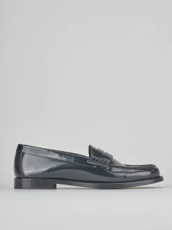 Clearance Mocassini tacco 1cm pelle Donna Mocassini