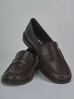 Mocassini tacco 1cm pelle testa Donna Mocassini