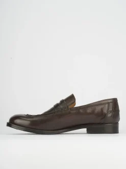 Discount Mocassini tacco 1cm pelle testa Uomo Mocassini