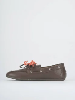 Discount Mocassini tacco 1cm pelle testa Donna Mocassini