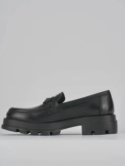 Hot Mocassini tacco 2cm pelle Donna Mocassini