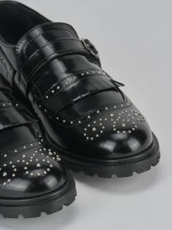 New Mocassini tacco 2cm pelle Donna Mocassini