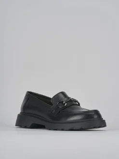 New Mocassini tacco 3cm pelle Donna Mocassini