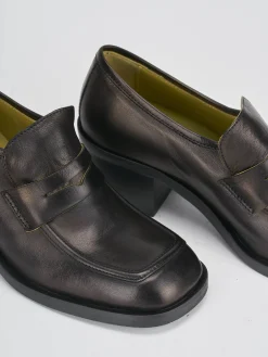 Mocassini tacco 4cm pelle Donna Mocassini