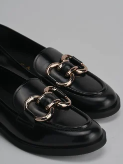 Outlet Mocassini tacco 2cm pelle Donna Mocassini