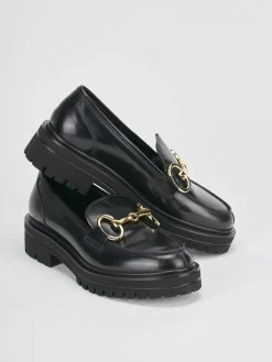 Best Mocassini tacco 2cm pelle Donna Mocassini