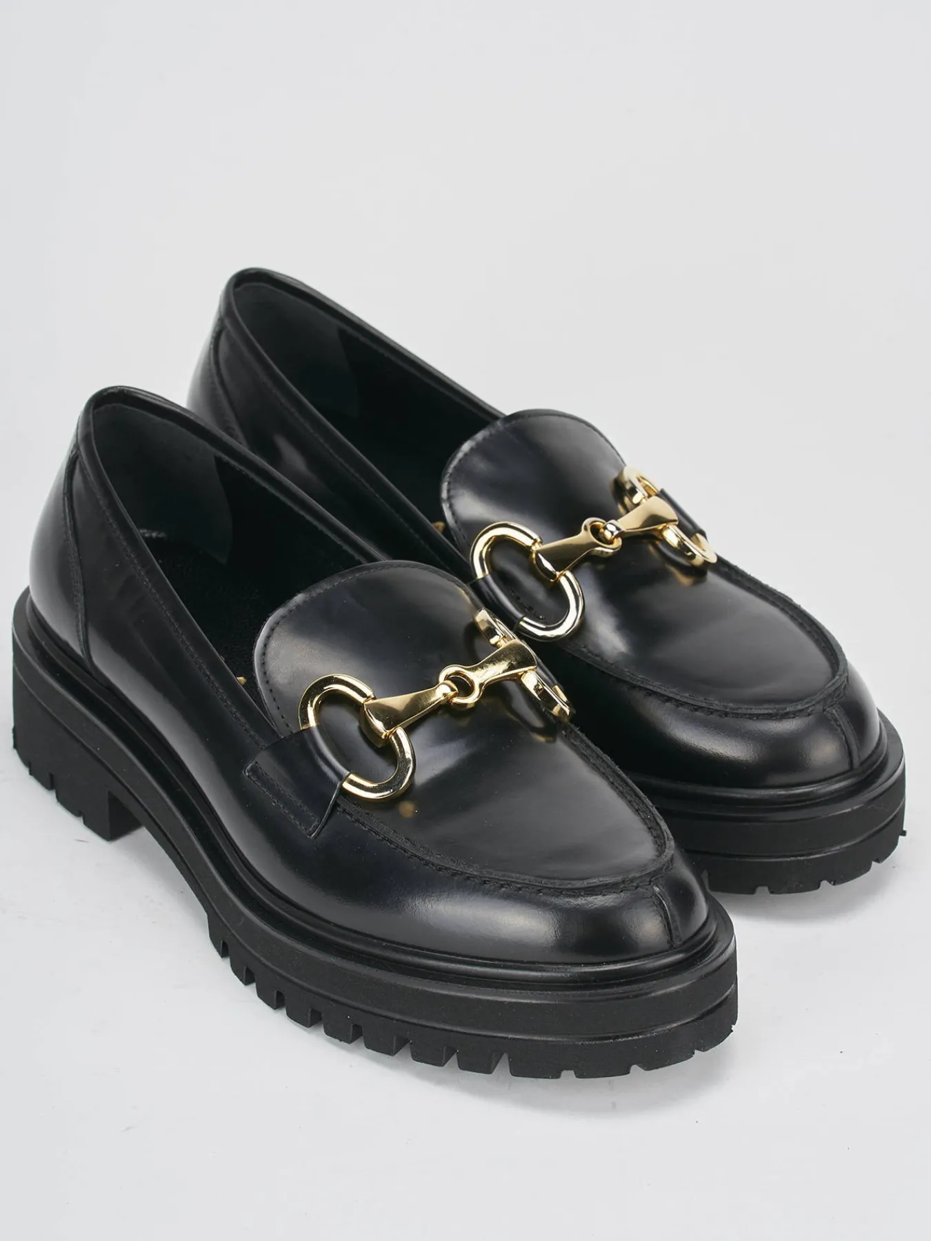 Best Mocassini tacco 2cm pelle Donna Mocassini