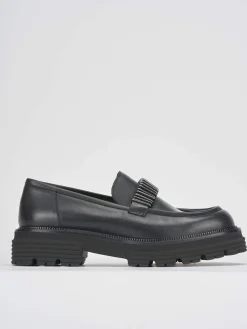 Sale Mocassini tacco 2cm pelle Donna Mocassini