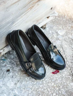 Sale Mocassini tacco 2cm pelle Donna Mocassini