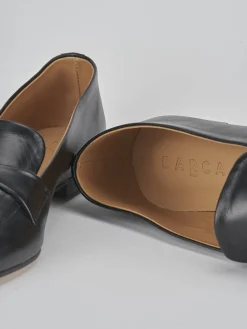 Outlet Mocassini tacco 1cm pelle Donna Mocassini