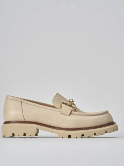 Sale Mocassini tacco 2cm pelle Donna Mocassini