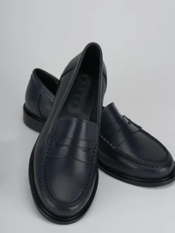 New Mocassini tacco 2cm pelle Donna Mocassini