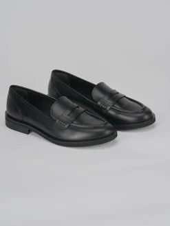 Hot Mocassini tacco 2cm pelle Donna Mocassini