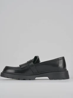 Hot Mocassini tacco 3cm pelle Donna Mocassini