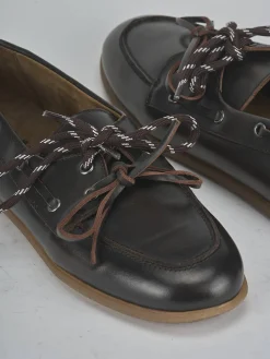 Outlet Mocassini tacco 1cm pelle testa Donna Mocassini