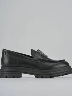 Outlet Mocassini tacco 2cm pelle Donna Mocassini