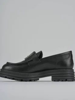 Outlet Mocassini tacco 2cm pelle Donna Mocassini