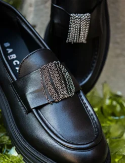 Outlet Mocassini tacco 2cm pelle Donna Mocassini