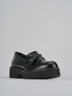 New Mocassini tacco 2cm pelle Donna Mocassini