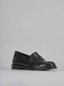 Discount Mocassini tacco 1cm pelle Donna Mocassini