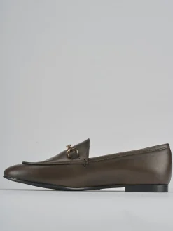 Best Mocassini tacco 1cm pelle testa Donna Mocassini