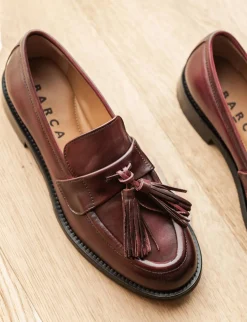 Online Mocassini tacco 2cm pelle bordo' Donna Mocassini