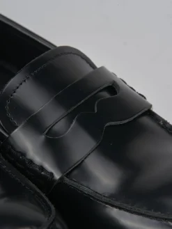 Clearance Mocassini tacco 1cm pelle Donna Mocassini