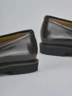 Clearance Mocassini tacco 3cm pelle testa Donna Mocassini