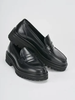 Online Mocassini tacco 2cm pelle Donna Mocassini