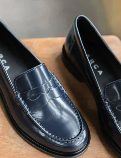 Online Mocassini tacco 1cm pelle Donna Mocassini