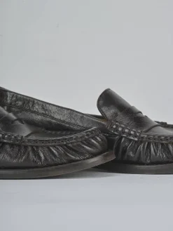 Sale Mocassini tacco 1cm pelle testa Donna Mocassini