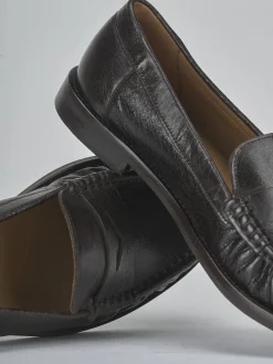 Sale Mocassini tacco 1cm pelle testa Donna Mocassini