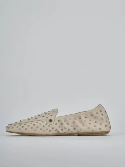 Outlet Mocassini tacco 1cm pelle Donna Mocassini