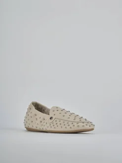 Outlet Mocassini tacco 1cm pelle Donna Mocassini