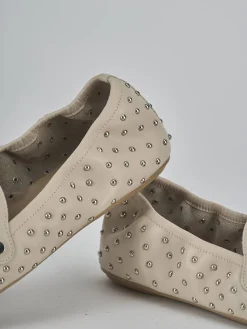 Outlet Mocassini tacco 1cm pelle Donna Mocassini