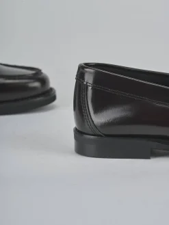 New Mocassini tacco 1cm pelle bordo' Donna Mocassini