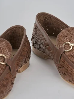 New Mocassini tacco 1cm pelle Donna Mocassini