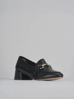 Discount Mocassini tacco 3cm pelle Donna Mocassini