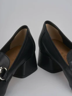 Discount Mocassini tacco 3cm pelle Donna Mocassini