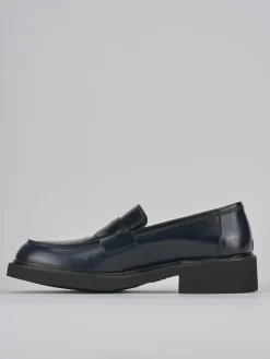 Hot Mocassini tacco 3cm pelle Donna Mocassini