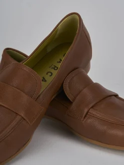 Discount Mocassini tacco 1cm pelle Donna Mocassini