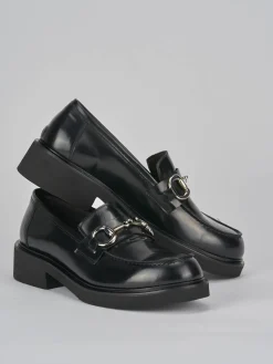 Discount Mocassini tacco 3cm pelle Donna Mocassini