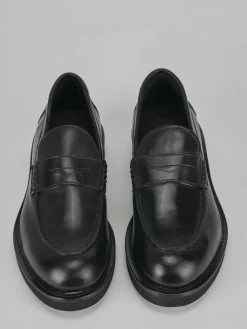 New Mocassini tacco 2cm pelle Donna Mocassini