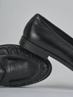 Sale Mocassini tacco 1cm pelle Donna Mocassini