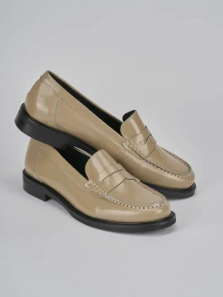 Mocassini tacco 2cm pelle Donna Mocassini