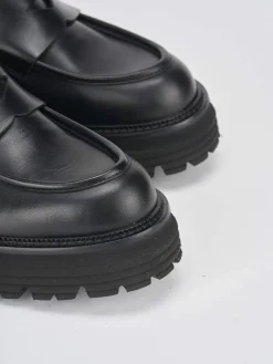 Mocassini tacco 2cm pelle Donna Mocassini