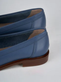 New Mocassini tacco 2cm pelle Donna Mocassini