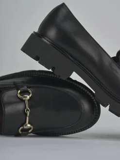 Mocassini tacco 2cm pelle Donna Mocassini